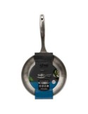 Padella 24 cm inox induzione, antiaderente, acciaio resistente, adatta per cucina a gas e induzione, facile da pulire