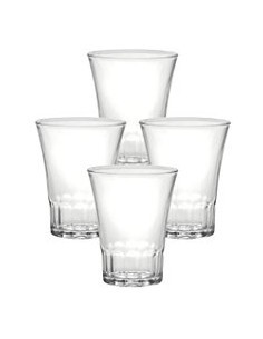 BICCHIERI AMALFI IN VETRO 21 CL SET 4 su TreG Ingrosso
