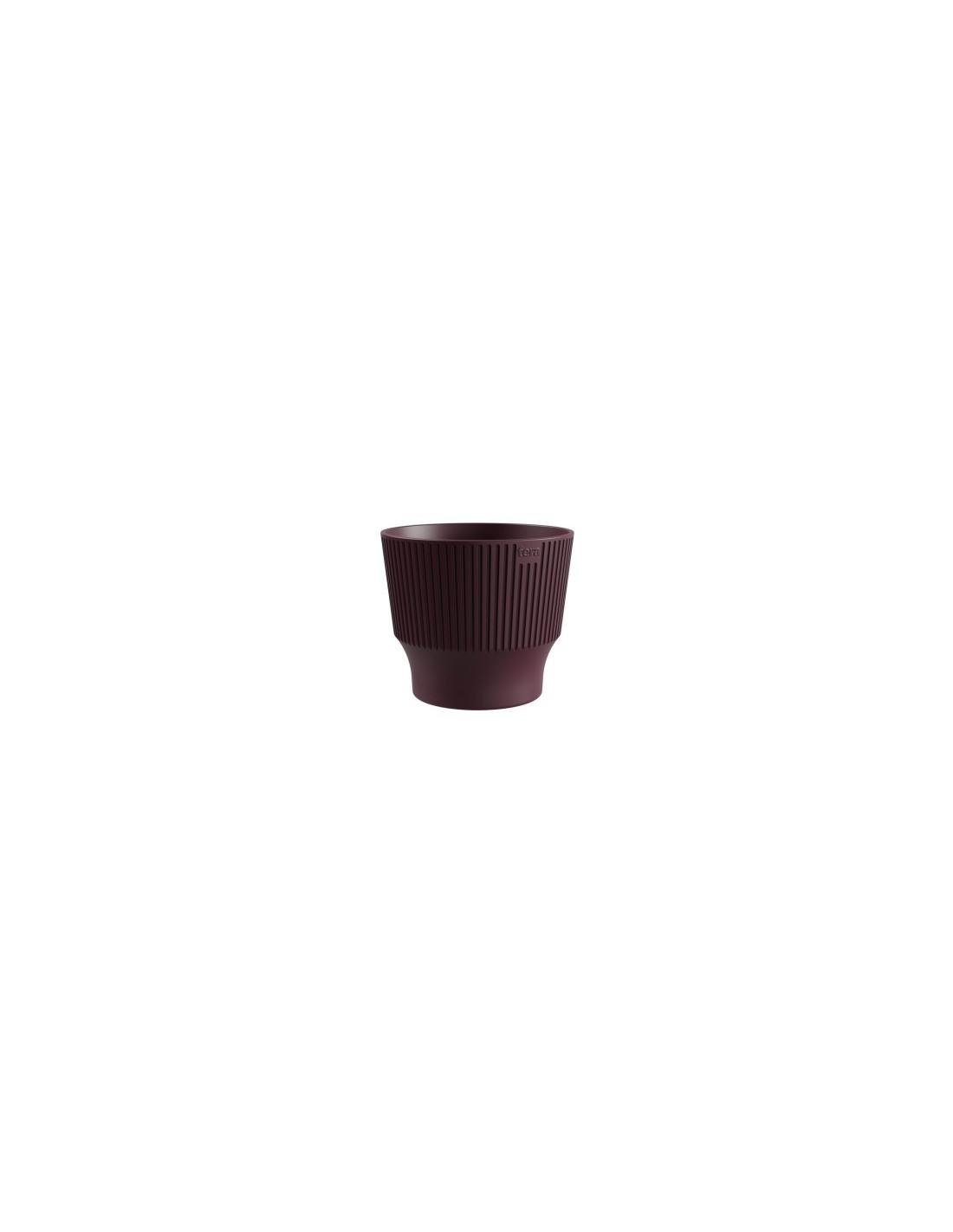MINI VASO 13CM PLUM