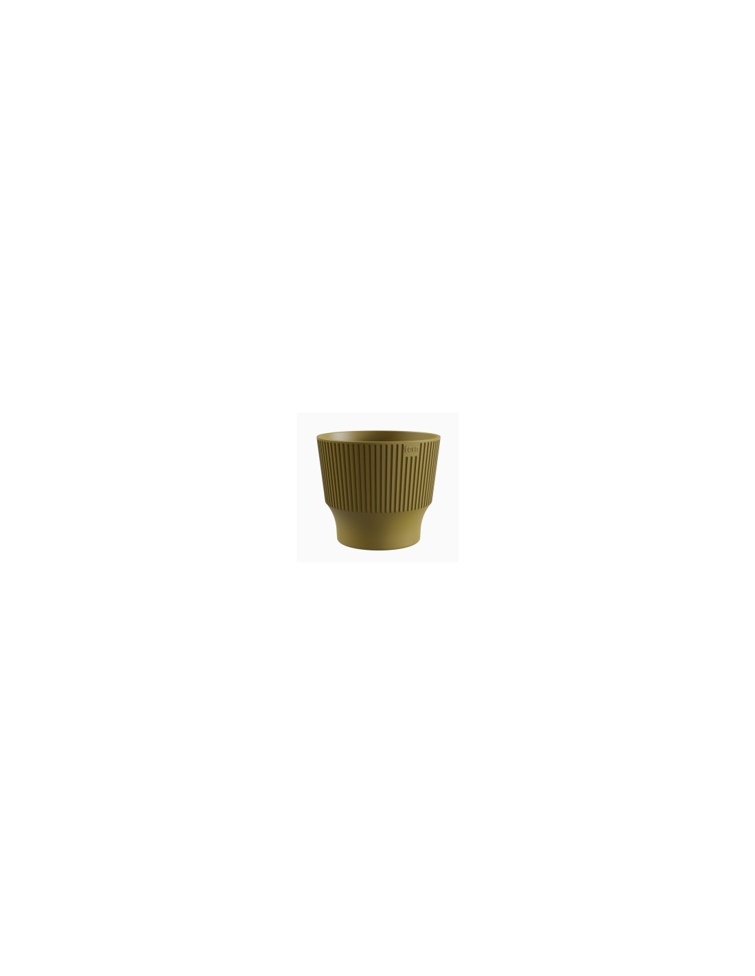 MINI VASO 15CM GOLDEN LIME