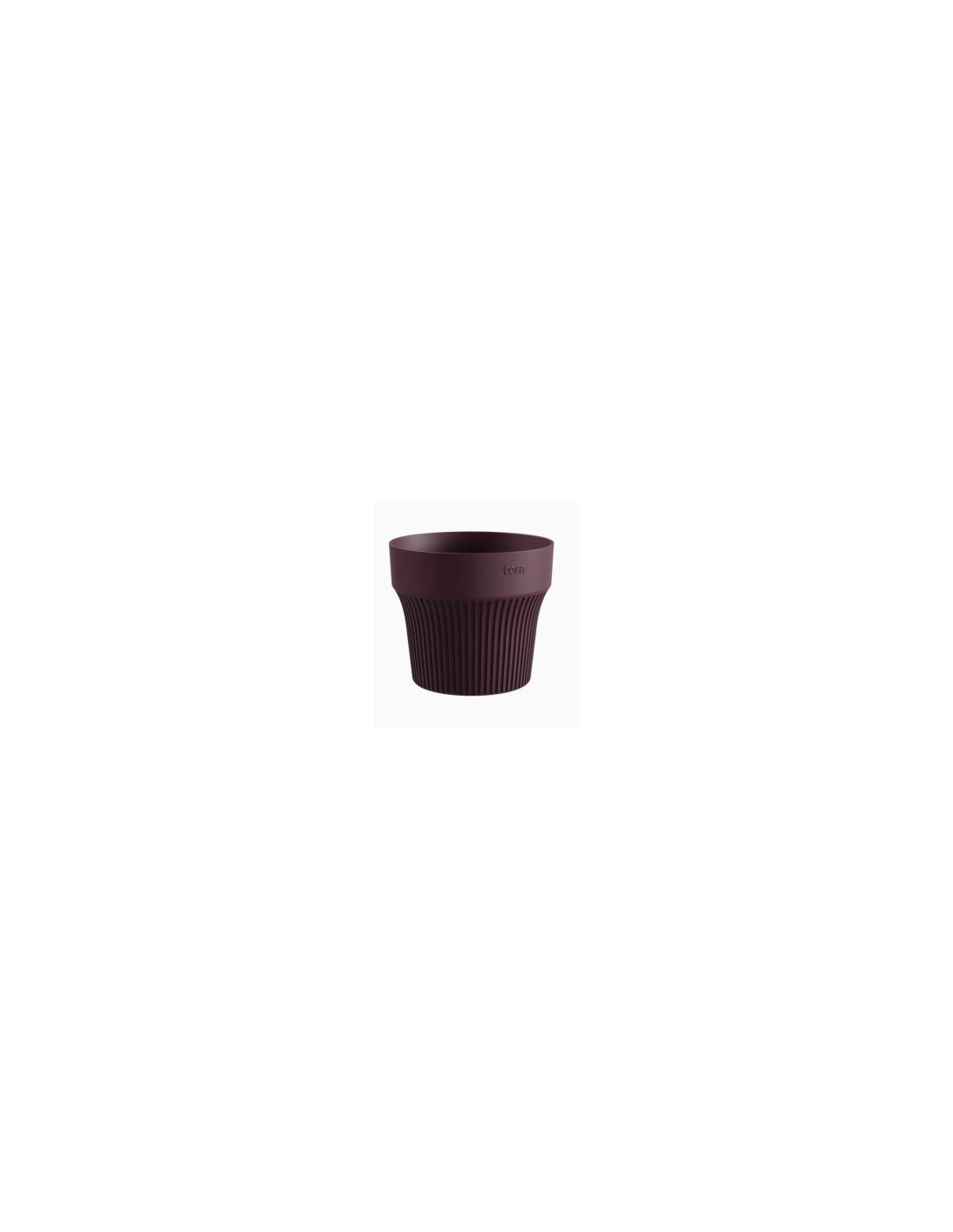 TINY VASO 12CM PLUM