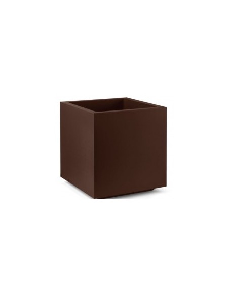 MATHERIA VASO CUBO 40CM BRONZO su TreG Ingrosso