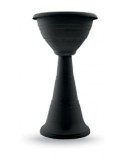 FIORIERA COLONNA H70CM ANTRACITE su TreG Ingrosso