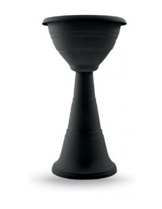 FIORIERA COLONNA H70CM ANTRACITE su TreG Ingrosso