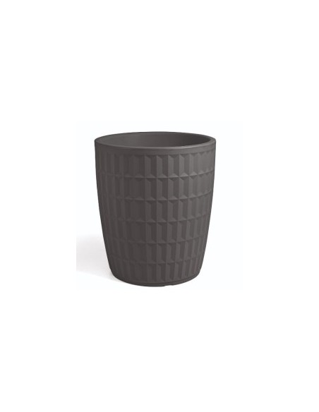 TYLE VASO ROTONDO 60CM ANTRACITE su TreG Ingrosso