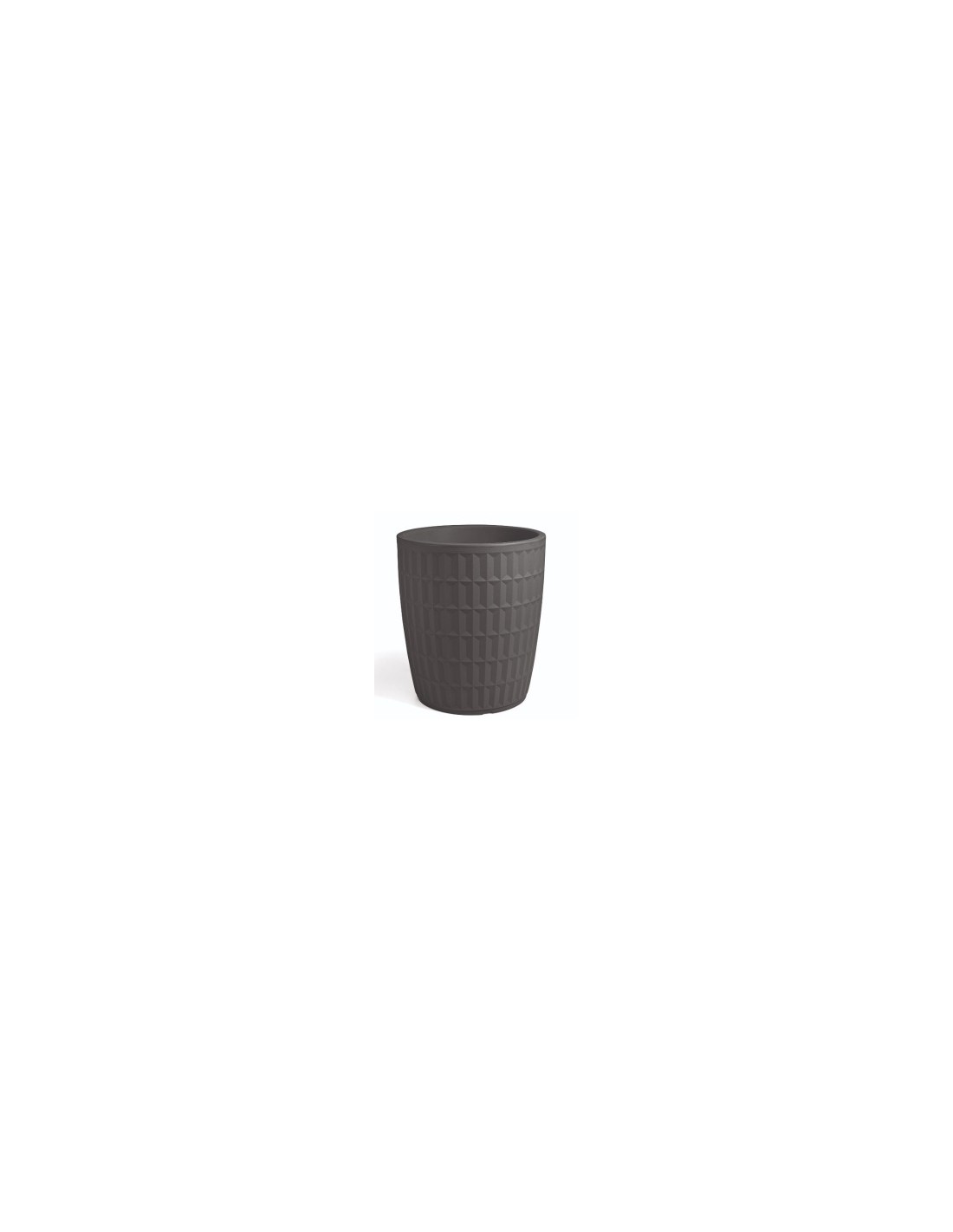 TYLE VASO ROTONDO 60CM ANTRACITE su TreG Ingrosso