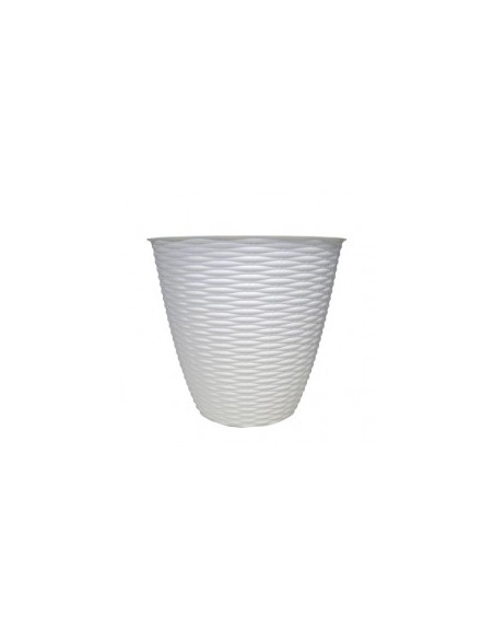 PORTAVASO PAGLIA D 29 X H 27 CM PANNA su TreG Ingrosso