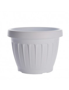 VASO TERRA D 35 CM BIANCO su TreG Ingrosso
