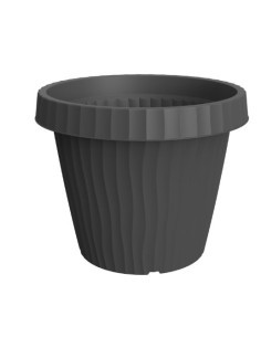 VASO ONDA 31431 35CM GRAFITE su TreG Ingrosso