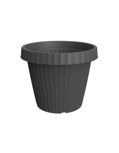 VASO ONDA 31391 20CM GRAFITE
