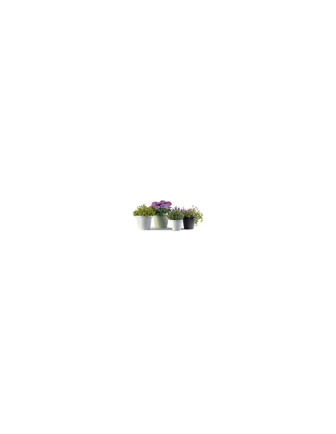 VASO ONDA 31452 50CM SALVIA