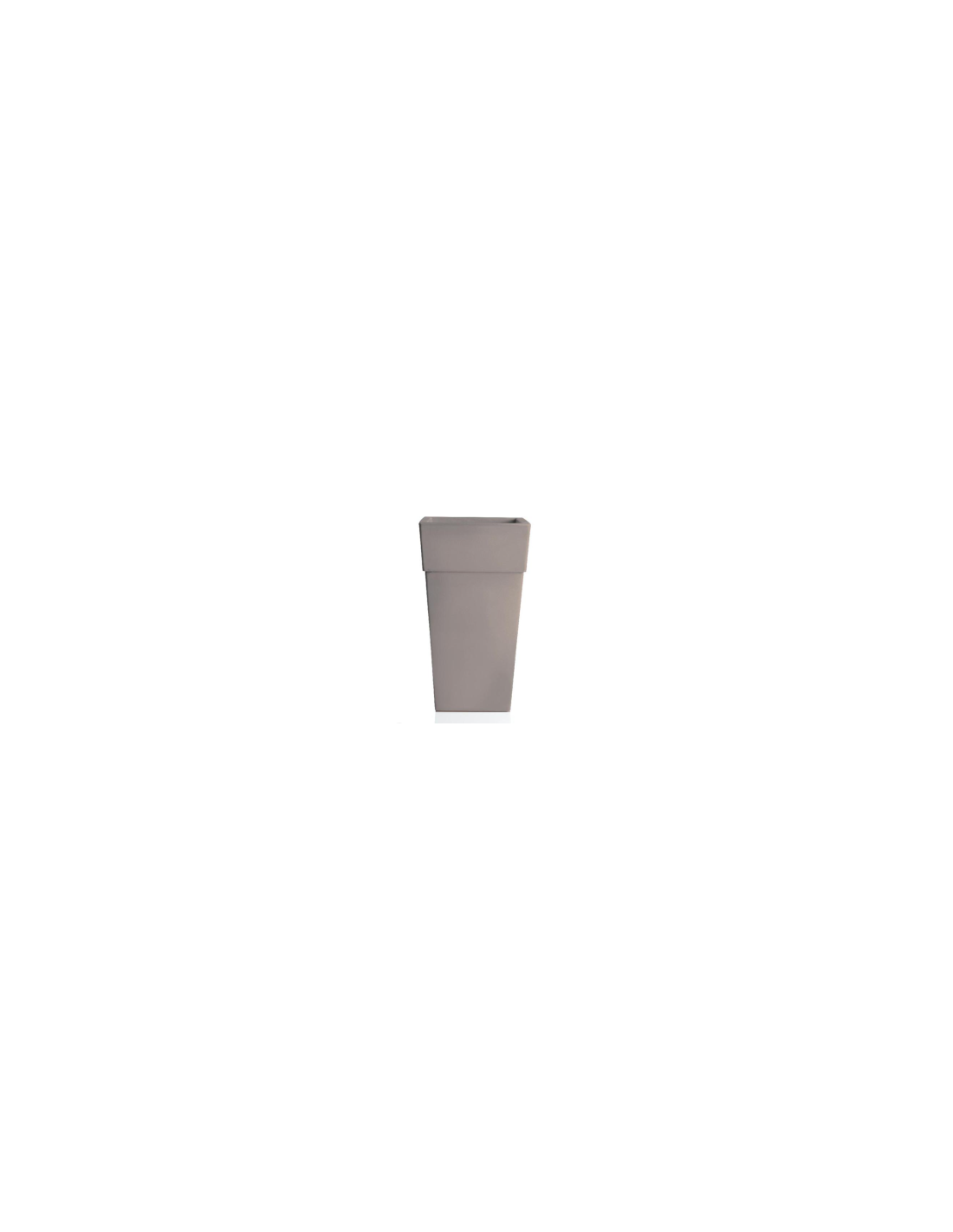 VASO PIRAMIDE SENSATION 36353 50CM TORTORA