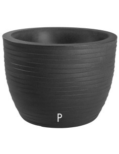HERA VASO ELEGANCE 30CM ANTRACITE su TreG Ingrosso