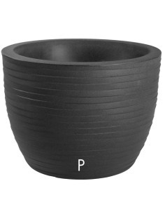 HERA VASO ELEGANCE 50CM ANTRACITE su TreG Ingrosso