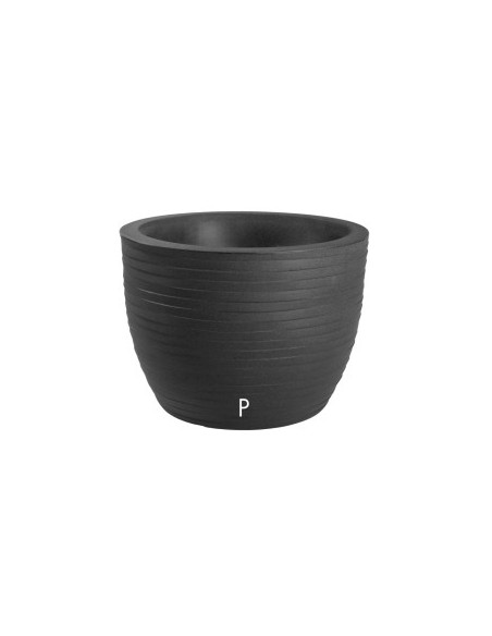 HERA VASO ELEGANCE 50CM ANTRACITE su TreG Ingrosso