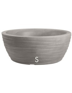 THETIS VASO ELEGANCE 30CM CENERE su TreG Ingrosso