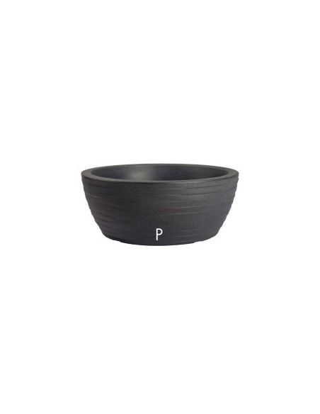 THETIS VASO ELEGANCE 40CM ANTRACITE su TreG Ingrosso