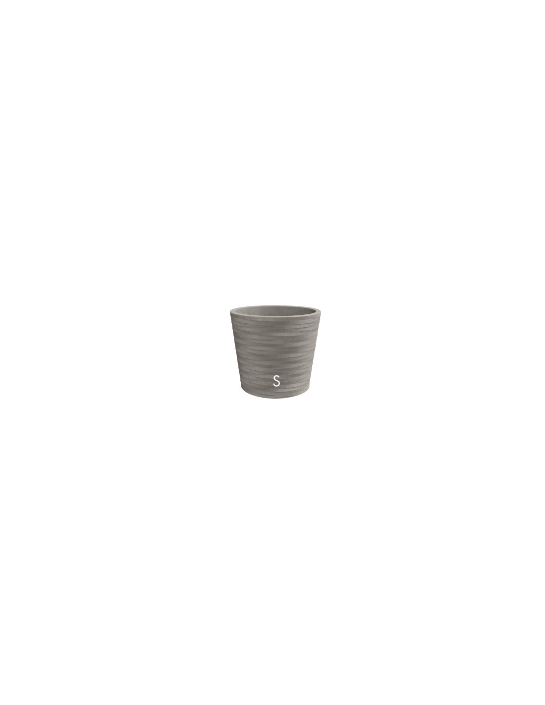HERMES VASO ELEGANCE 30CM CENERE su TreG Ingrosso