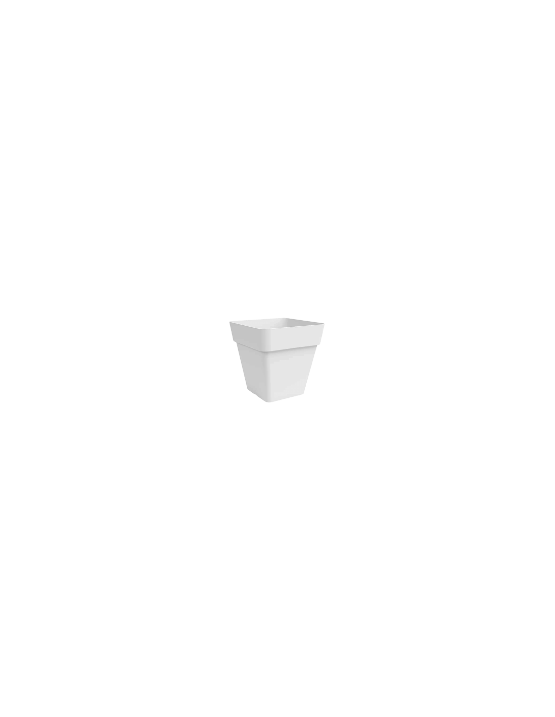 ARKE'VASO QUADRO 30CM BIANCO
