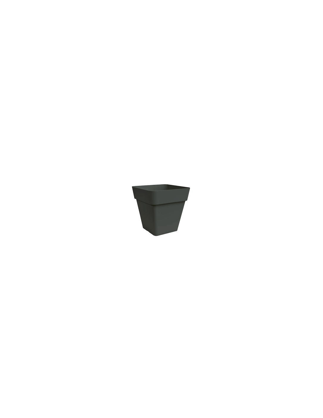 ARKE'VASO QUADRO 30CM ANTRACITE