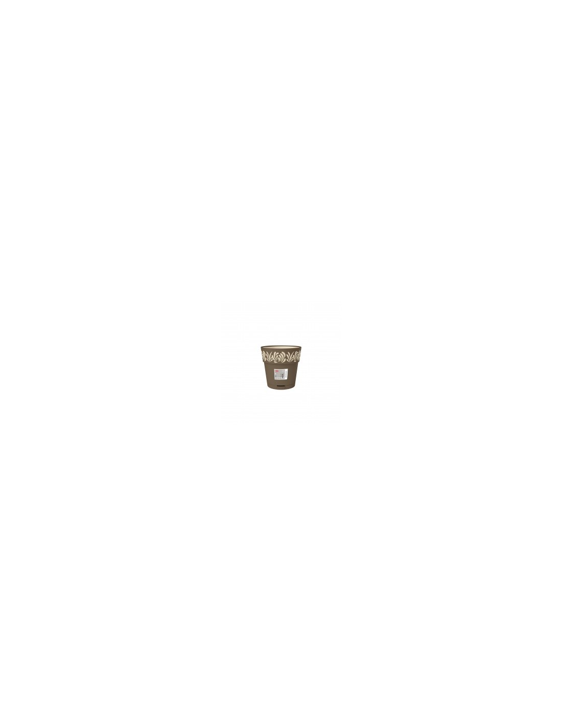 VASO OPERA 88502 GAIA D25CM TORTORA/VANILLA su TreG Ingrosso