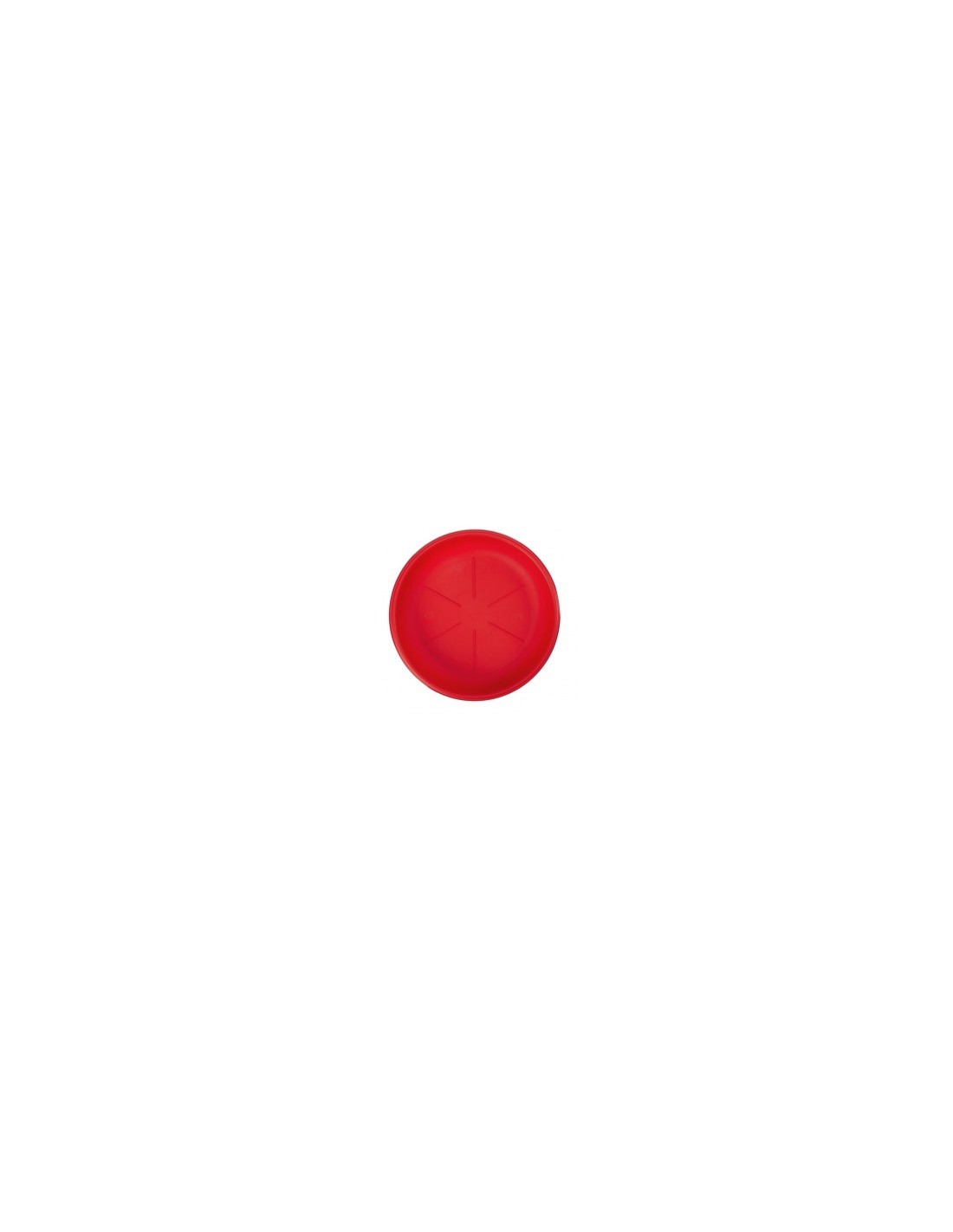 SOTTOVASO D 30 CM ROSSO CORALLO su TreG Ingrosso