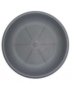 SOTTOVASO D 22 CM GRIGIO su TreG Ingrosso
