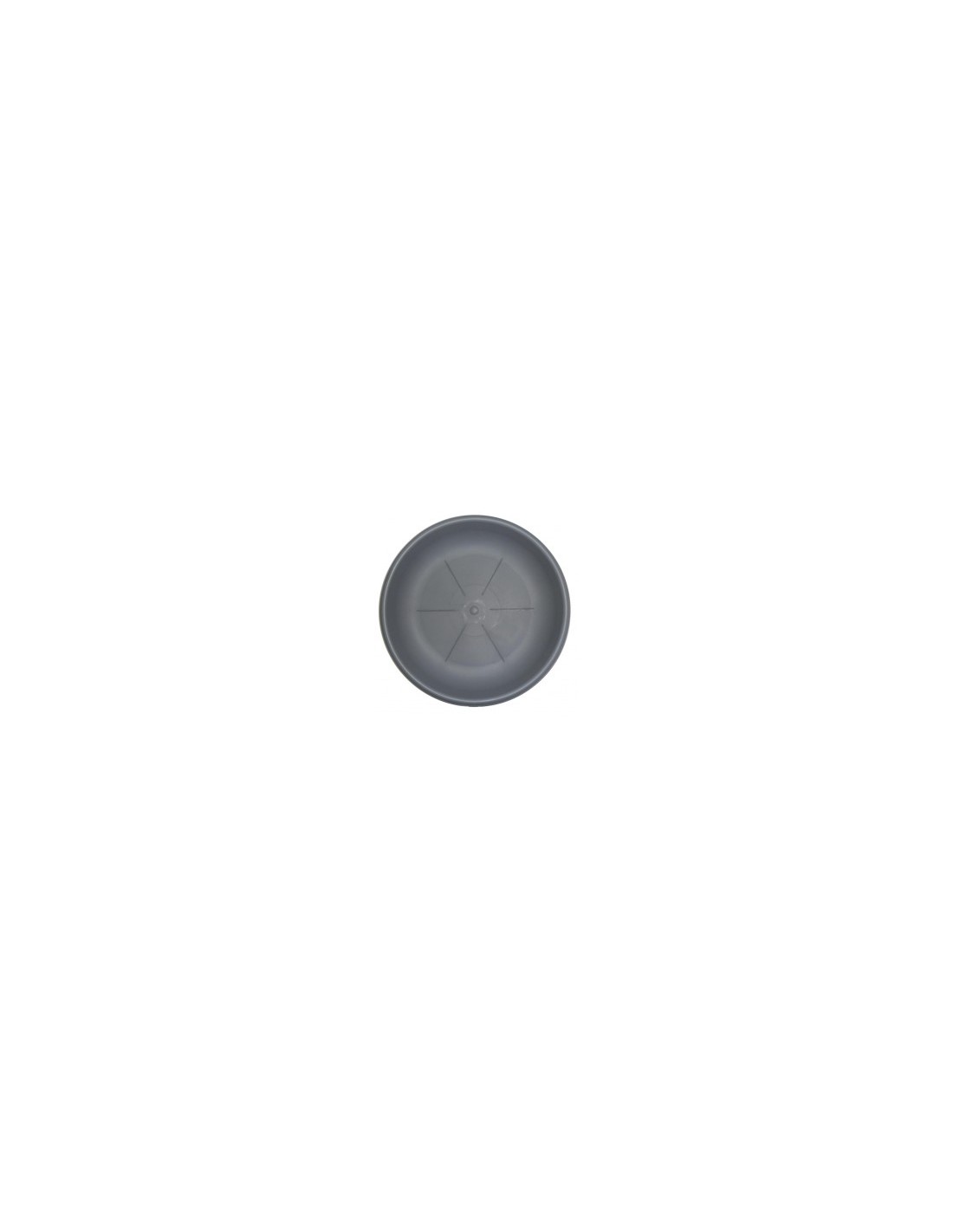 SOTTOVASO D 22 CM GRIGIO su TreG Ingrosso