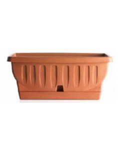 FIORIERA NATURA 80 CM TERRACOTTA su TreG Ingrosso