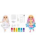 Rainbow High Watercolour & Create DIY Fashion Doll, Acquerelli Lavabili, Kit Tie-Dye, Colora, Crea, Gioca, Risciacqua e Ripeti