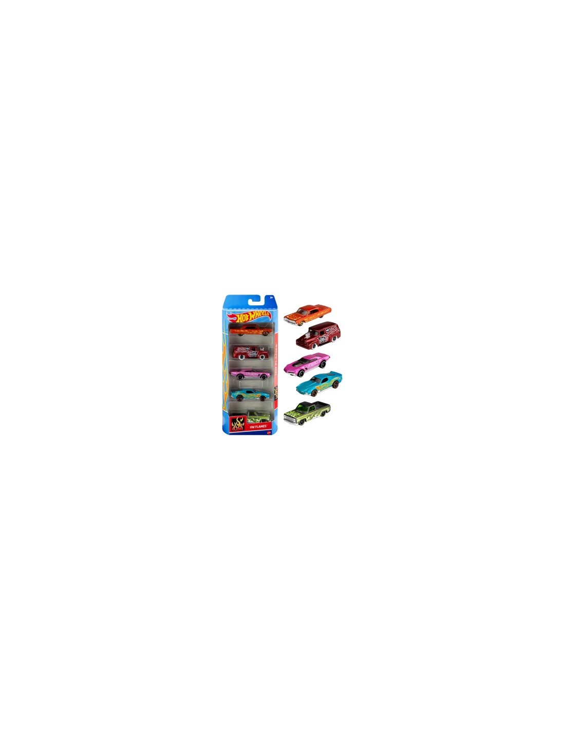 HOT WHEELS 1806 CONFEZIONE 5 AUTO MATTEL su TreG Ingrosso