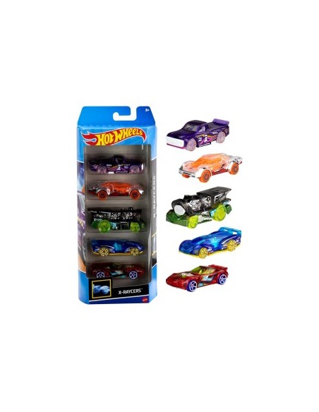 HOT WHEELS 1806 CONFEZIONE 5 AUTO MATTEL su TreG Ingrosso