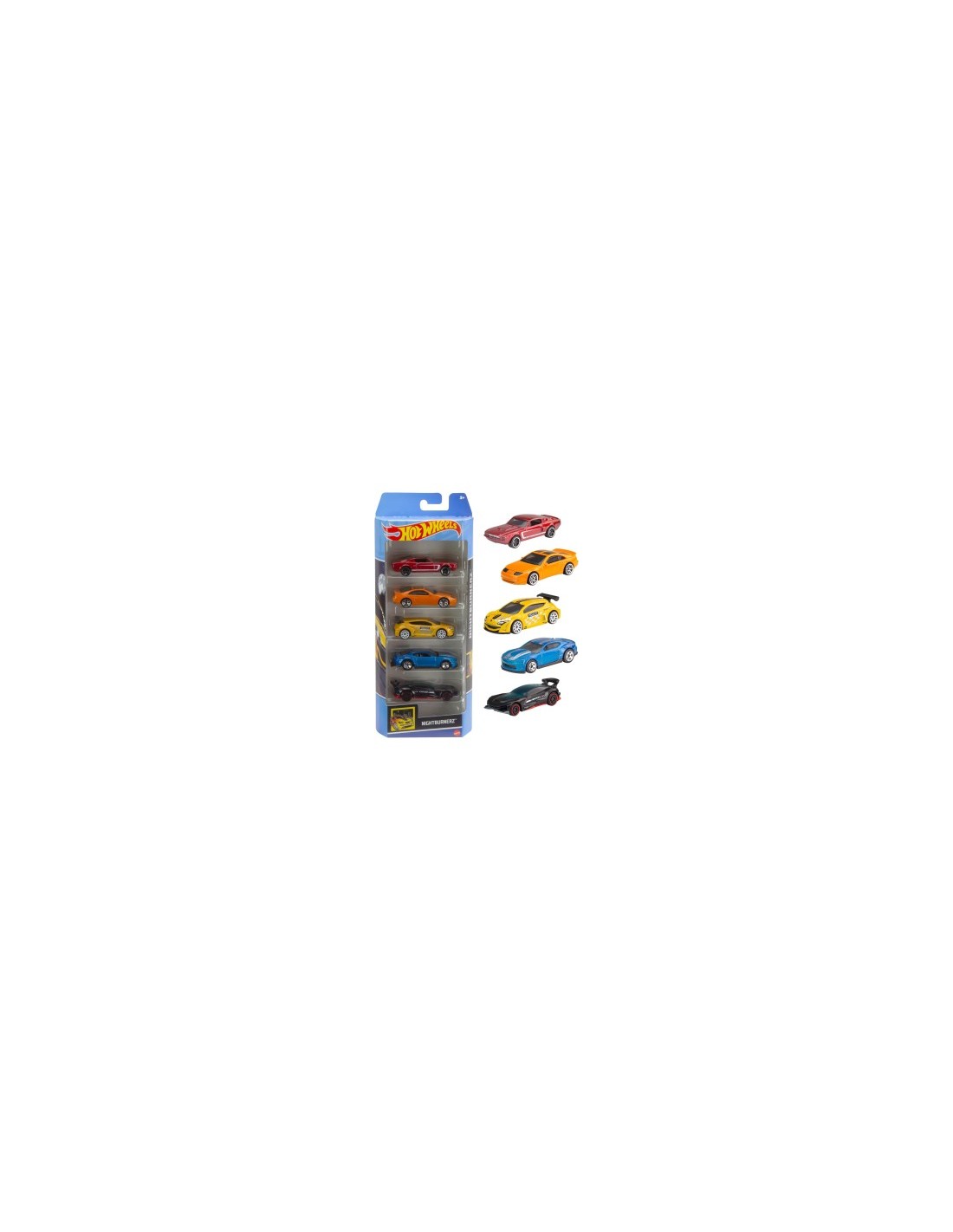 HOT WHEELS 1806 CONFEZIONE 5 AUTO MATTEL su TreG Ingrosso