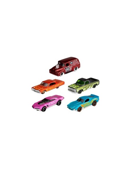 HOT WHEELS 1806 CONFEZIONE 5 AUTO MATTEL su TreG Ingrosso