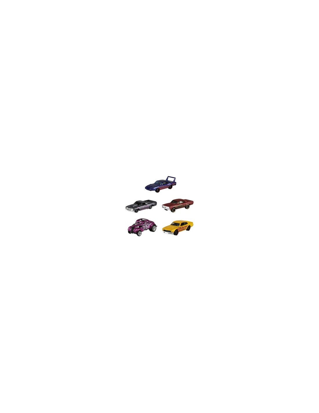 HOT WHEELS 1806 CONFEZIONE 5 AUTO MATTEL su TreG Ingrosso