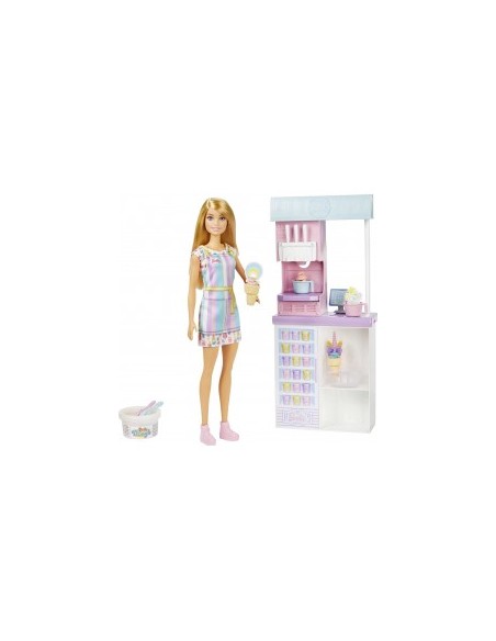 BARBIE HCN46 PLAYSET GELATERIA su TreG Ingrosso