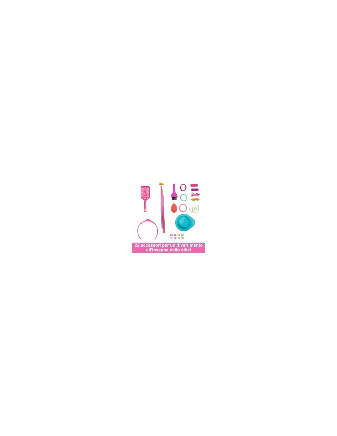 BARBIE HMD78 STYLING HEAD su TreG Ingrosso