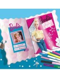 Giochi Barbie My Secret Diary, Diario Segreto Personalizzabile, Gemme Adesive, Lucchetto e Chiavi, Stickers e Pennarelli
