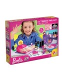 Barbie My Trend Nail Art-Colour Change, Kit per Creare Smalti Cambia Colore, Macchina Asciuga Smalto, Gemme Adesive-Lisciani