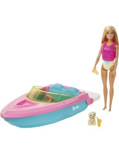 BARBIE GRG30 MOTOSCAFO CON BAMBOLA su TreG Ingrosso