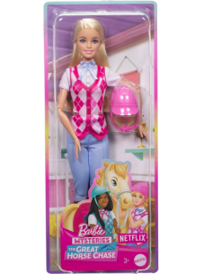 BARBIE HXJ38 BAMBOLA MALIBU'CAVALLERIZZA