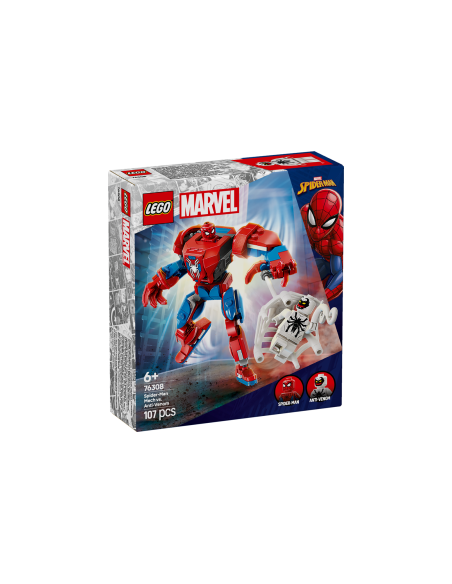MARVEL 76308 MECH DI SPIDERMAN CONTRO ANTI-VENOM