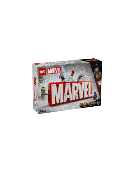 MARVEL 76313 LOGO E MINIFIGURE MARVEL