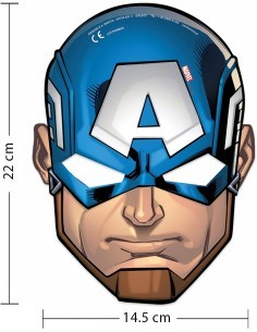AVENGERS B9945 MASCHERA ASSORTITA