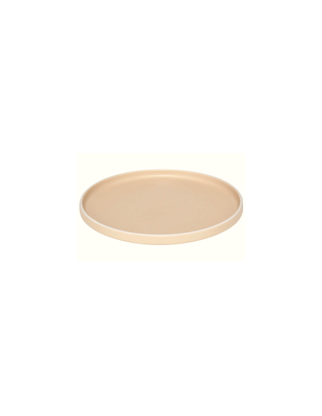 PIATTO PIANO 203415B ALIX 26CM BEIGE