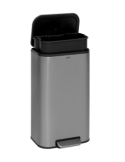 PATTUMIERA PEDALE 206744 INOX 30LT ARGENTO
