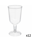 SET 12 CALICI 203051 PLASTICA 15CL RIUTILIZZABILI