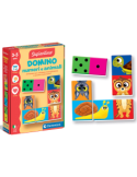 SAPIENTINO 16841 DOMINO LETTERE E ANIMALI