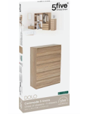 CASSETTIERA 181322 DOLO 5 CASSETTI 78X48X118CM MDF