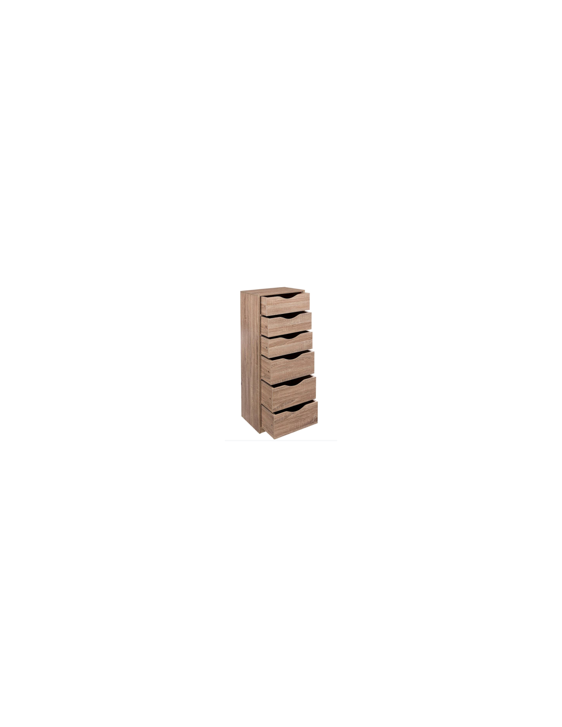 CASSETTIERA 181324 6 CASSETTI 38X33X100CM MDF